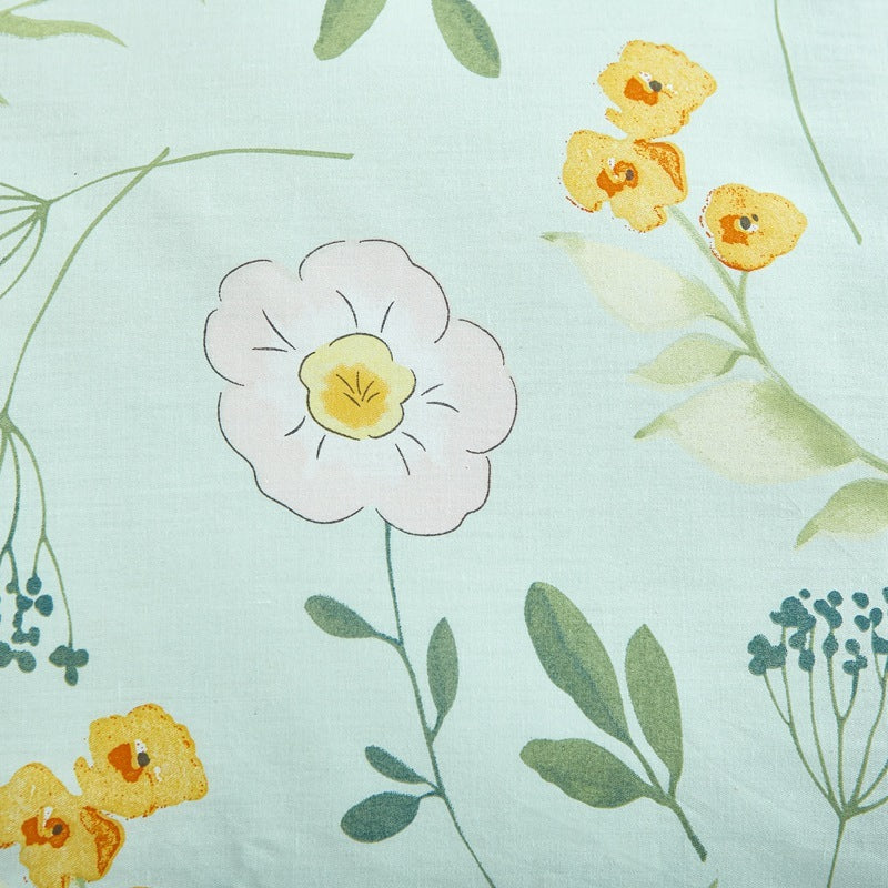 Cotton Printed Twill Single Double Bed Sheets