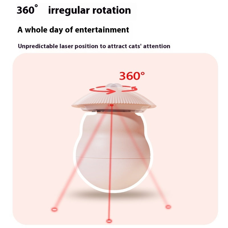 Intelligent Electric Cat Toy Laser Countermeasure Tumbler