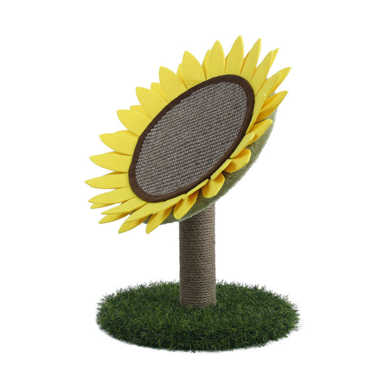 Sisal sunflower scratcher