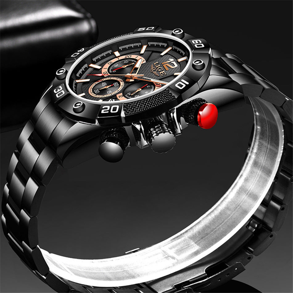 Multifunctional Waterproof Quartz Watch