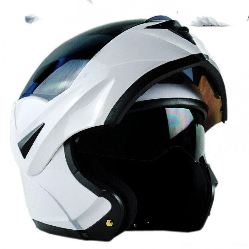 Motorcycle Helmet Dual-Lens Riding Helmet Dual-Use Helmet
