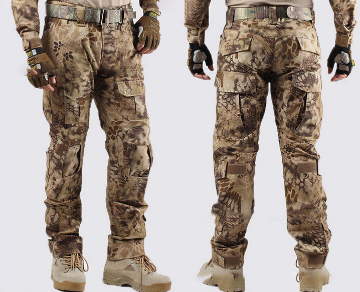 Frog Uniform Camouflage Pants Fire Phoenix Overalls