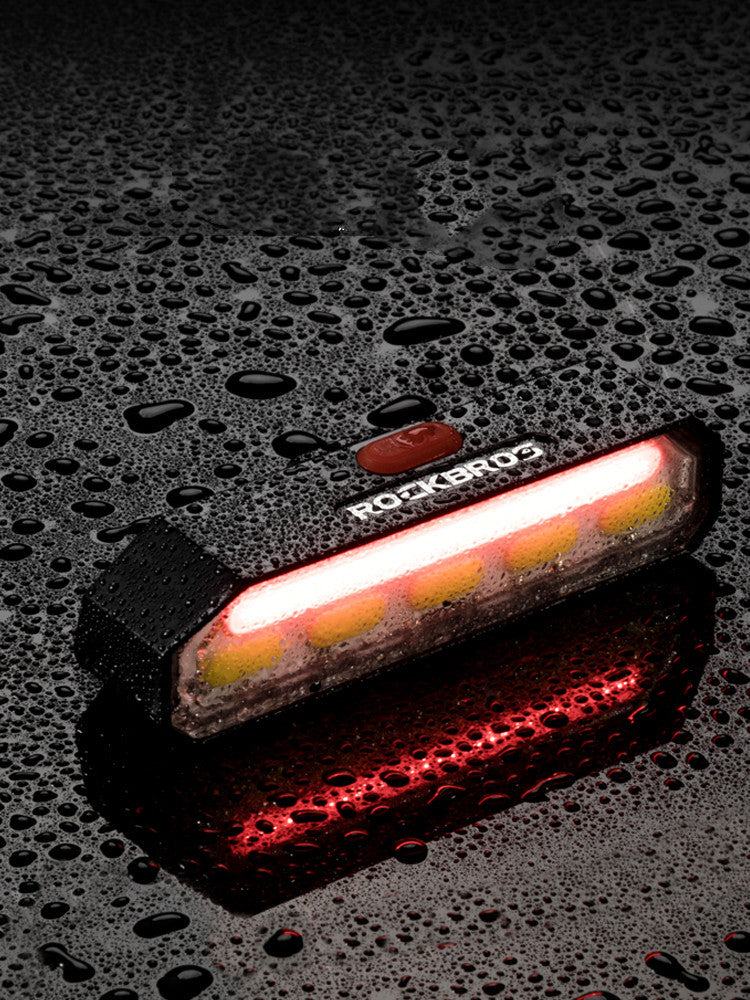 Bicycle Tail Light Intelligent Wireless Remote Control Turn Signal Warning Light