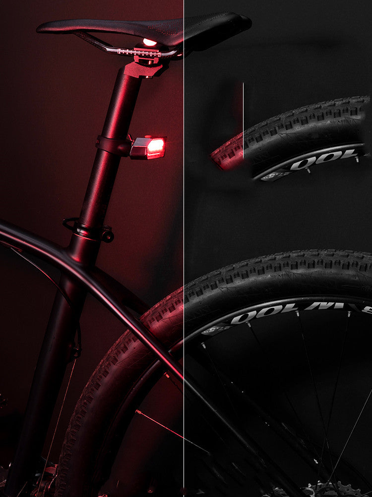 Bicycle Tail Light Intelligent Wireless Remote Control Turn Signal Warning Light