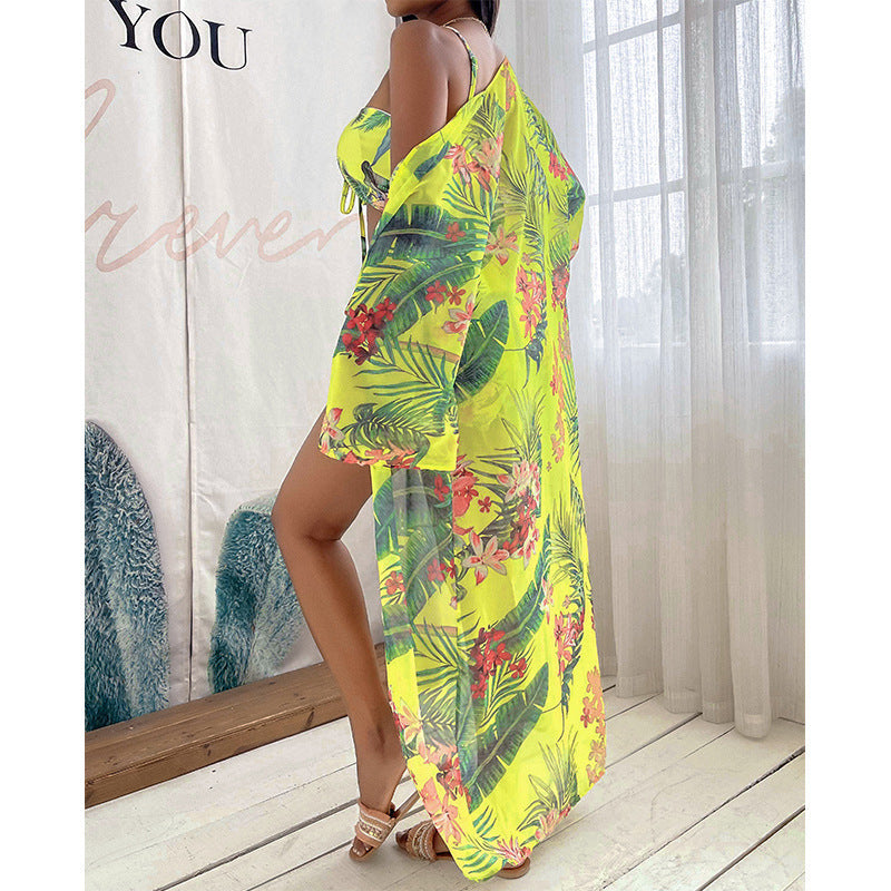 Swimsuit European And American Three-piece Suit