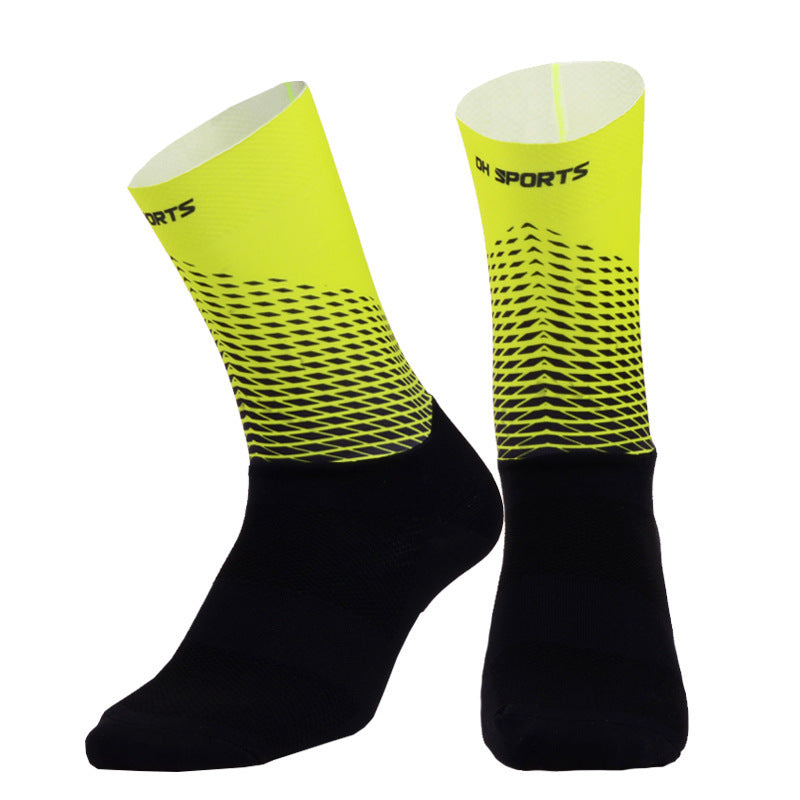 Cycling Socks With Middle Tube