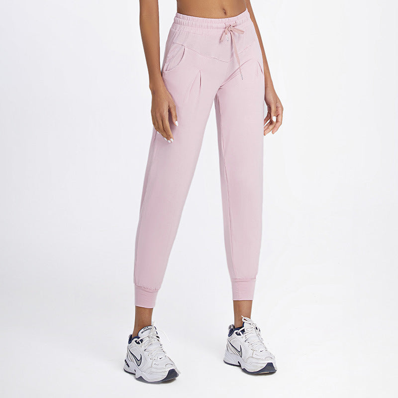 European And American Quick-drying Loose Slimming Sports Pants