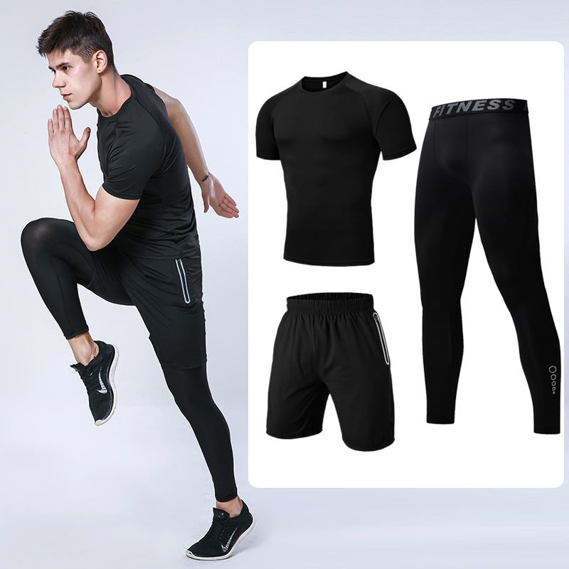 Summer three-piece casual sports suit