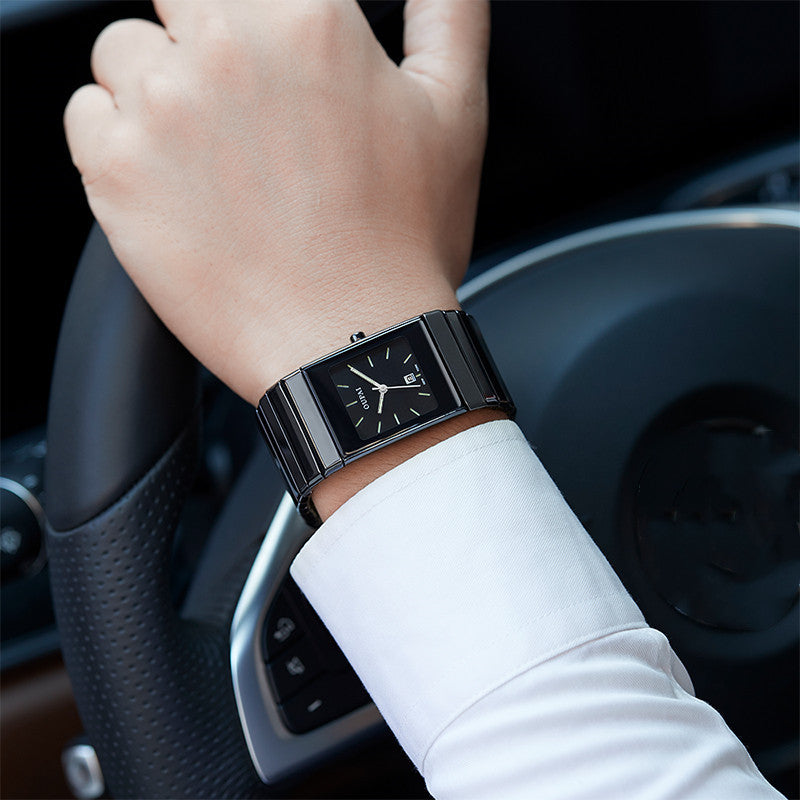 Retro Style Simple Men's Watch Waterproof