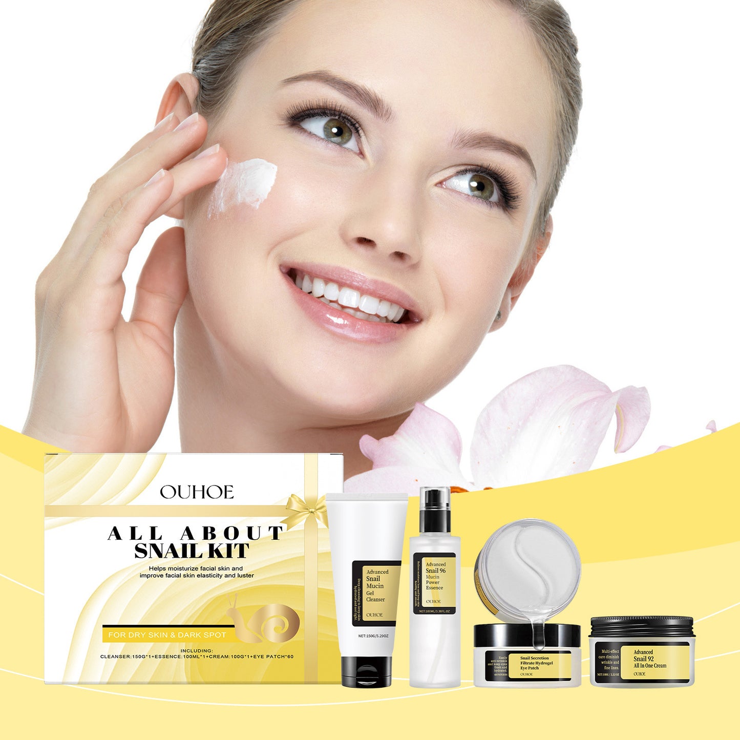 Snail Facial Care Gift Box Nourishing Repair
