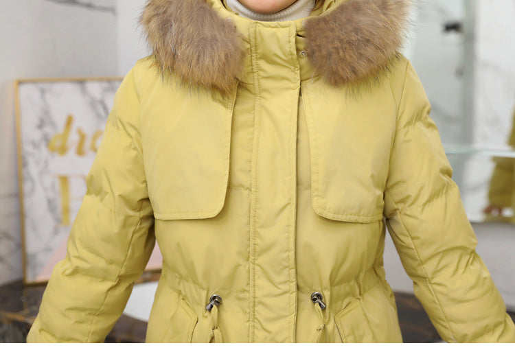 Cotton jacket and cotton suit in winter