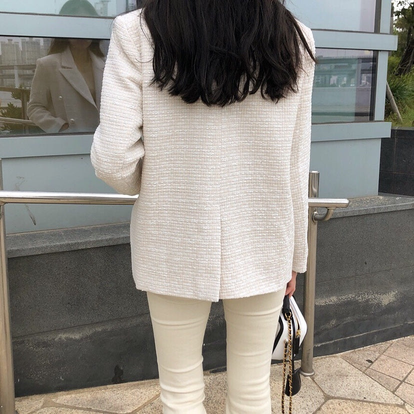 Slim professional suit small fragrance coat