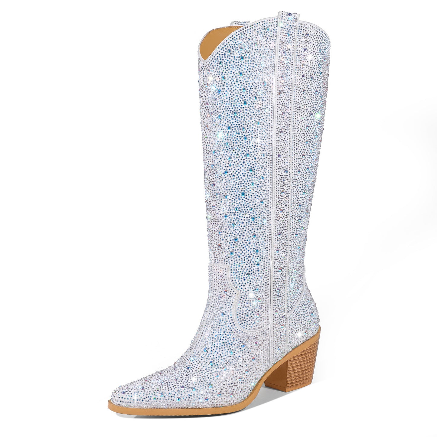 Plus Size Fashion Rhinestone Women's Boots