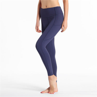 Printed stretch yoga trousers sweatpants