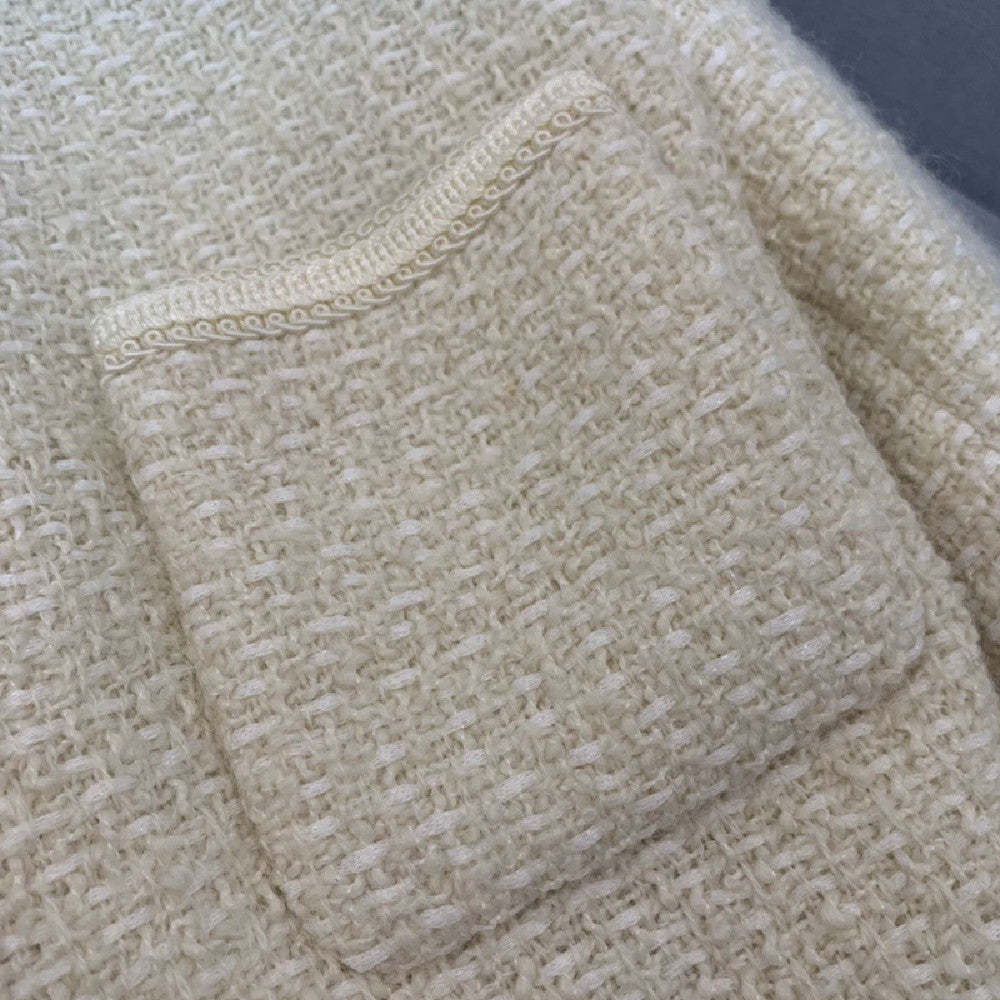 Women's Retro Knitting Short Top