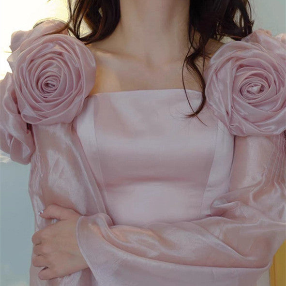 Women's Fashion Flared Sleeve Shirt