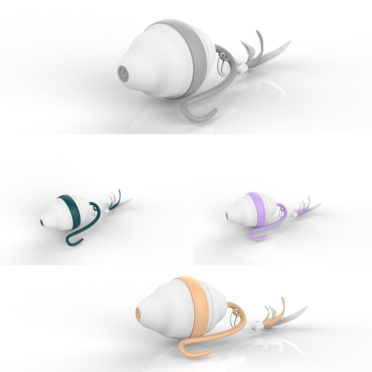 360 Rolling Mouse Cat Toy Automatic Feather Cat Tease