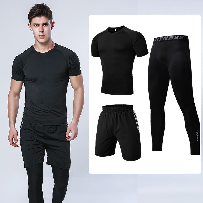 Summer three-piece casual sports suit