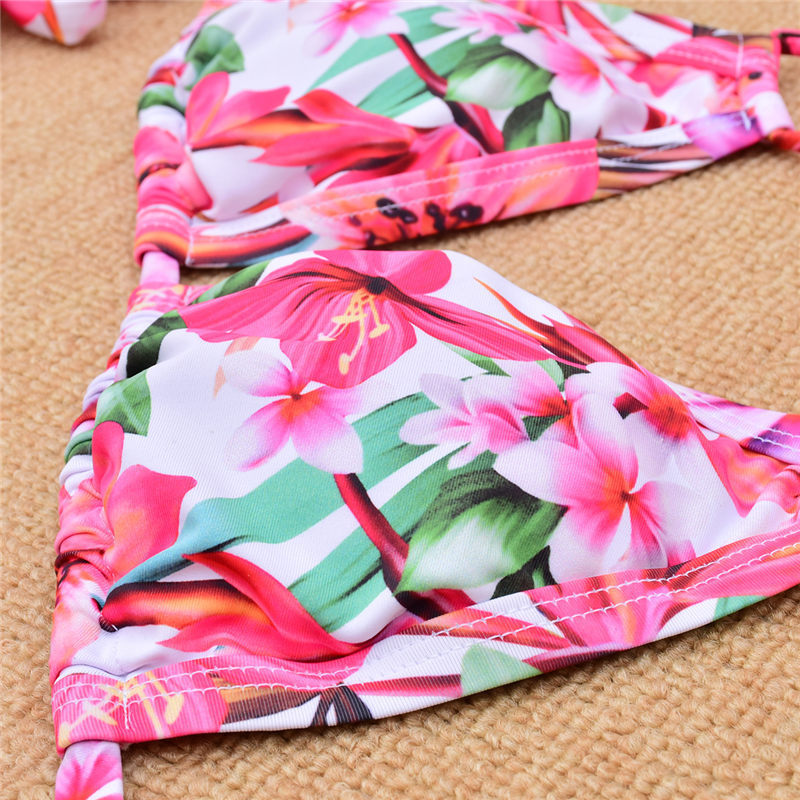 Europe And America Sexy Peach Bikini Set Hot Spot In Europe And America, Vitoria Spot Cross-border E Commerce Explosion