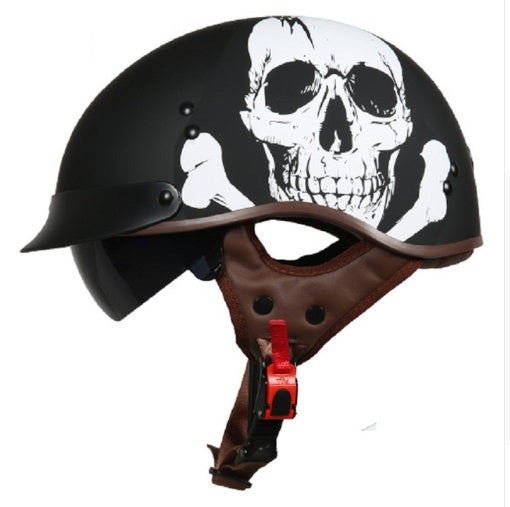 TORC motorcycle helmet men and women Harley half helmet summer Prince helmet personality fashion couple helmet