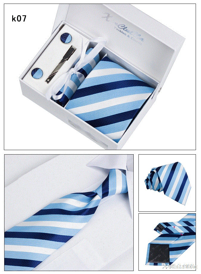 Six-piece men's formal tie