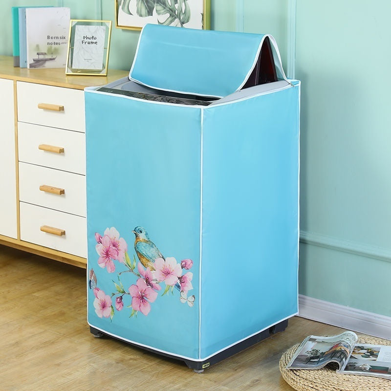Oxford Cloth Waterproof And Sun Protection Up-open Washing Machine Dirt-proof Cover