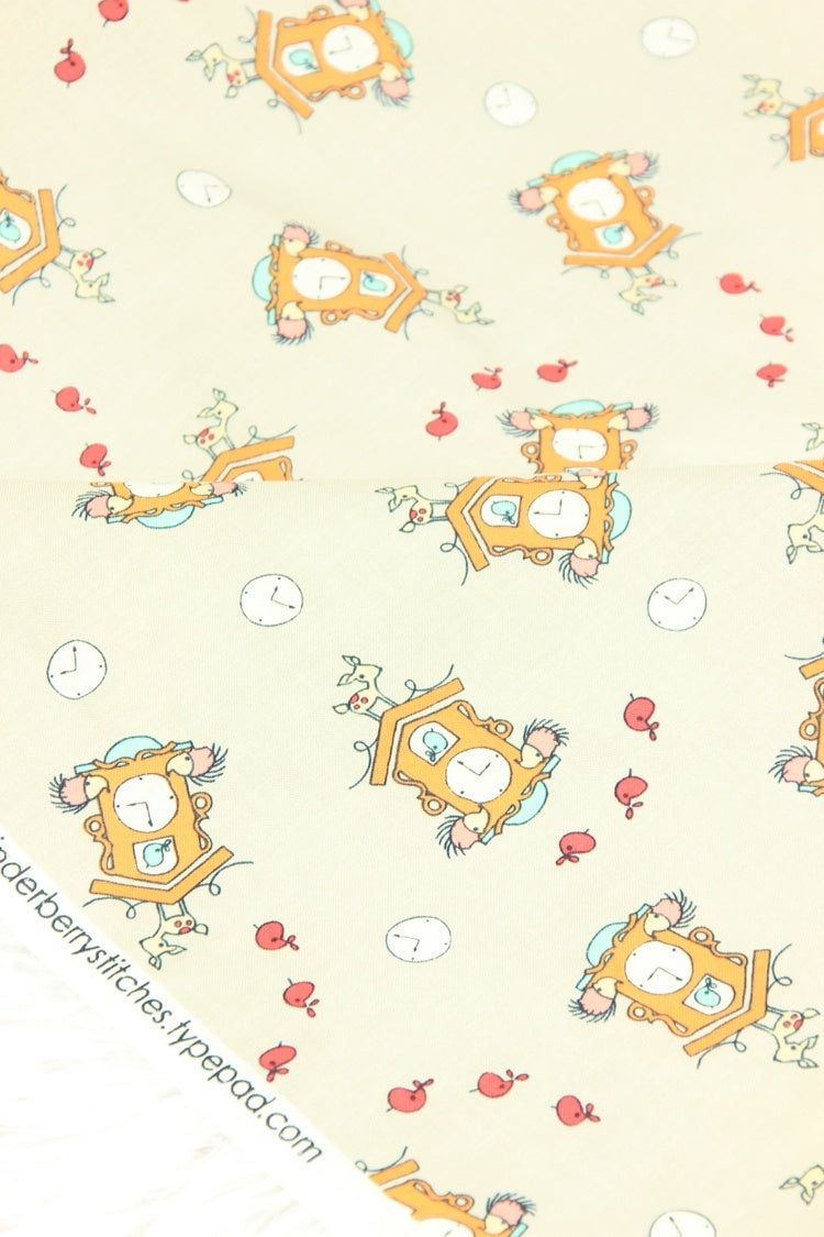 Plain Cotton Fabric Nordic Style Printing Handmade DIY