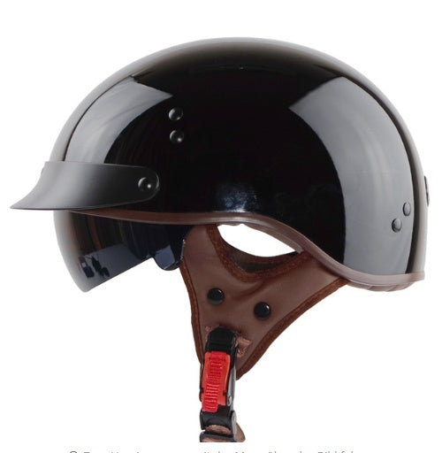 TORC motorcycle helmet men and women Harley half helmet summer Prince helmet personality fashion couple helmet
