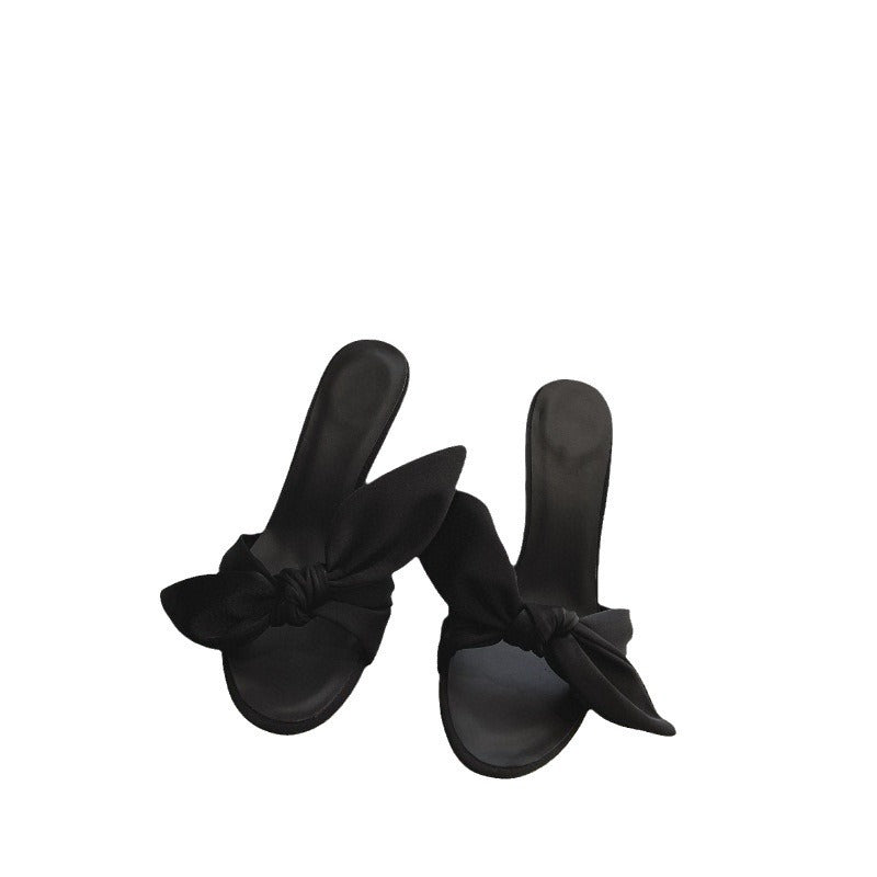 Women's Fashion Bowknot Stiletto Heel Sandals