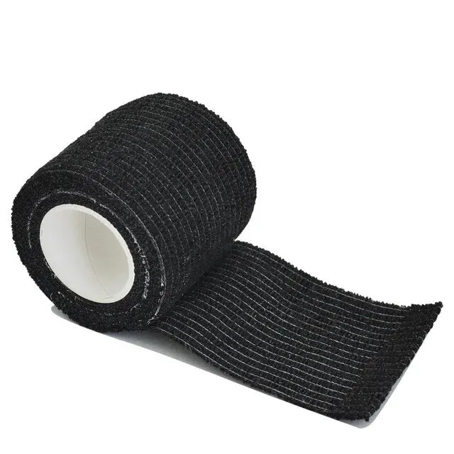1roll 2.5/5/7.5/10cm*4.8m Non Woven Elastic Self Adhesive Bandage Cohesive Bandage for Sports Fixing Finger Wrist Leg