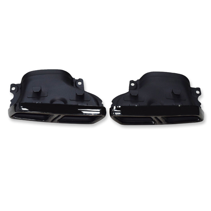 Applicable Modified C63 Four-outlet Square Mouth Tailpipe Mouth Exhaust Pipe