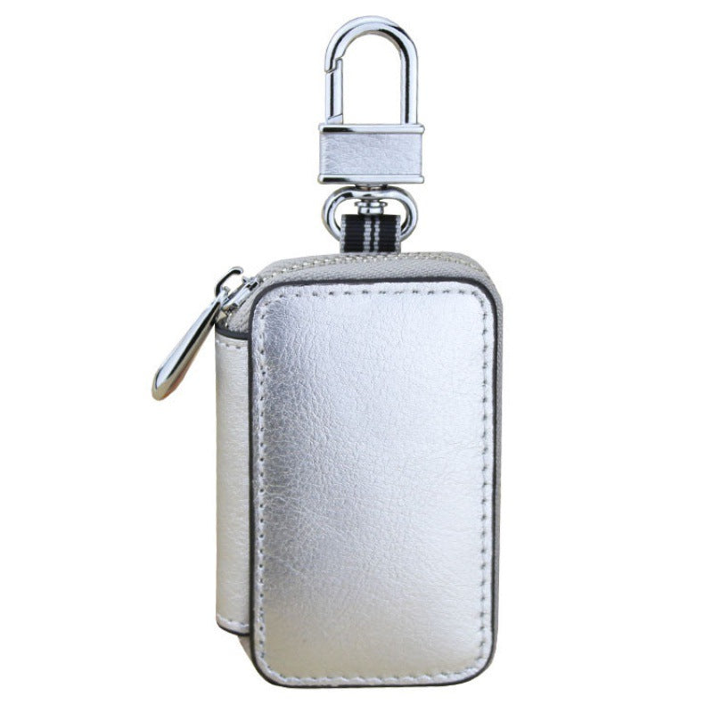 Cowhide Car Key Bag For Men And Women