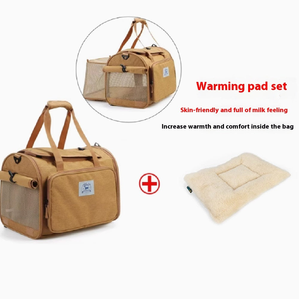 Cat Bag Portable Outdoor Lightweight Shoulder Expandable Tent