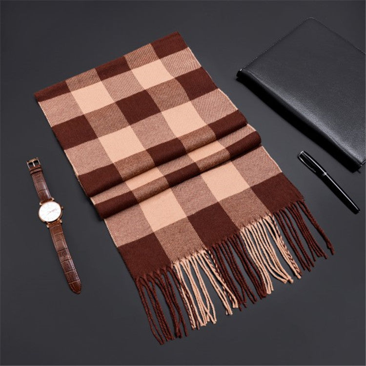 Cashmere like scarf for youth