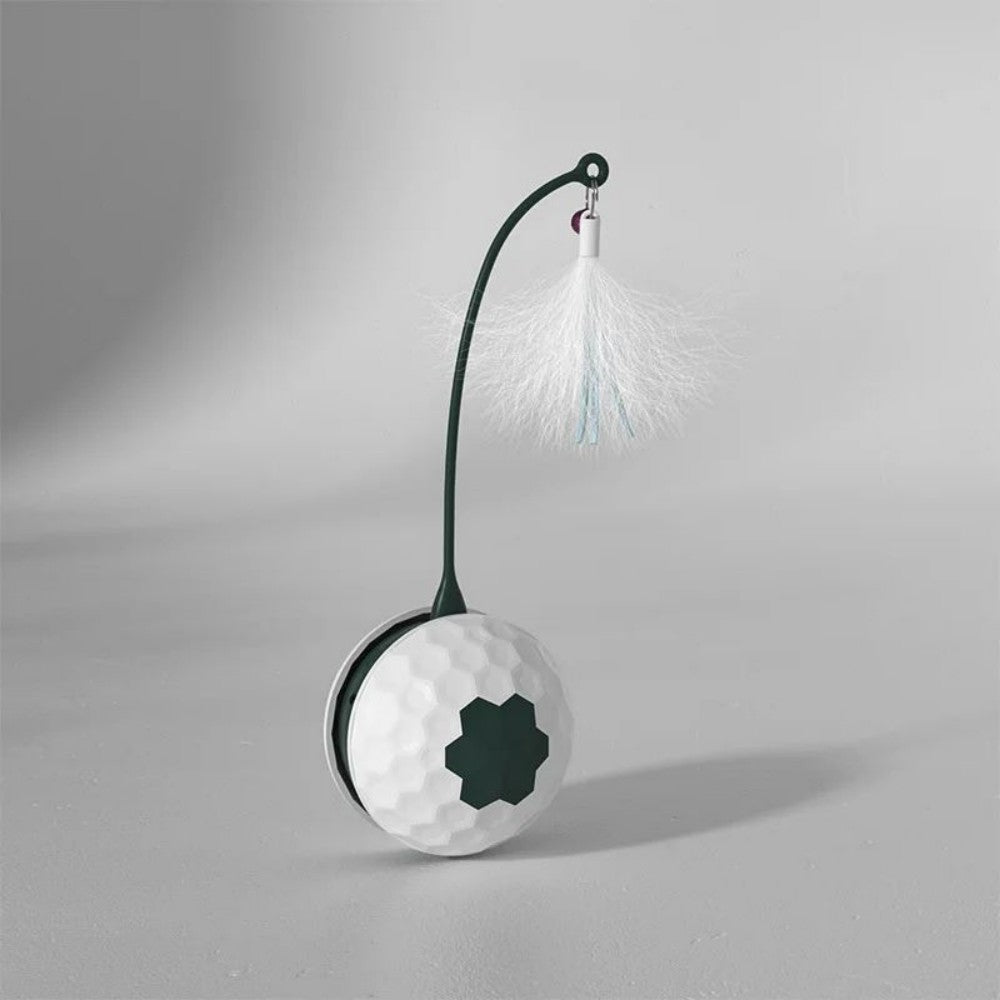 Cat Toy Cat Teaser Stick To Relieve Boredom Resistance Bite Cat Supplies Self-Moving Irregular With USB Connect