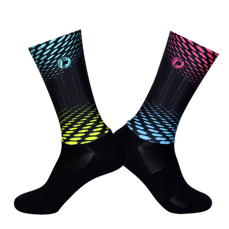 Lycra Running Striped Socks