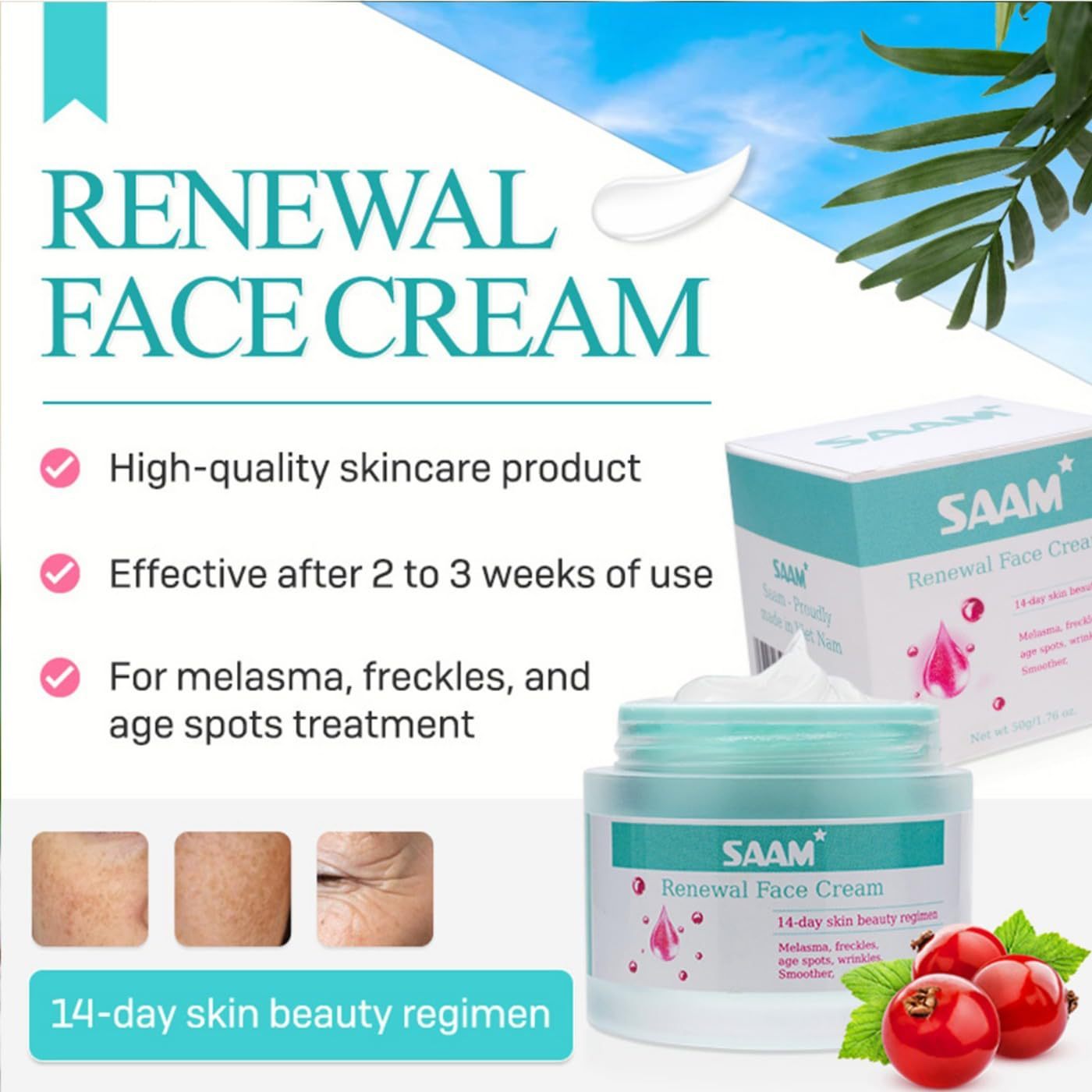 Cream Is Suitable For Chloasma And Freckles
