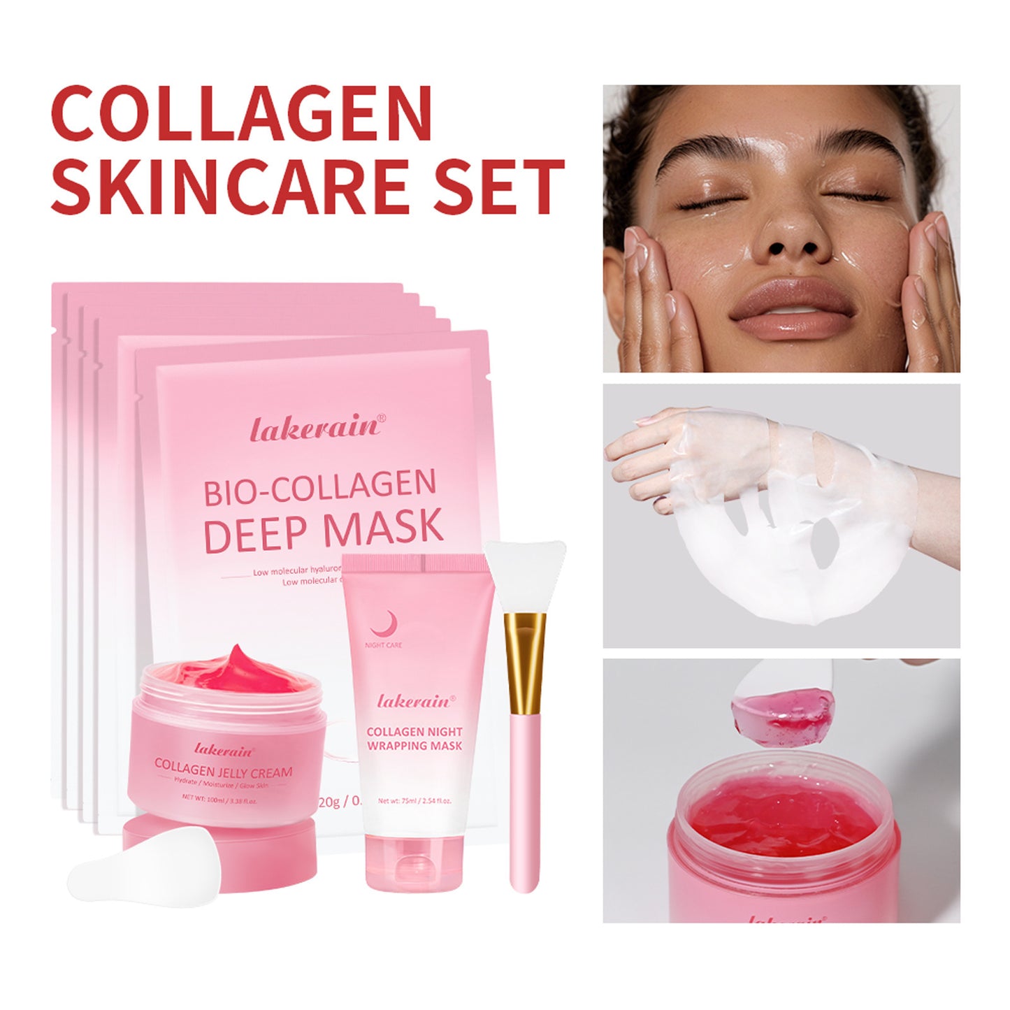 Collagen Evening Wear Nourishing Moisturizing Tearing Mask