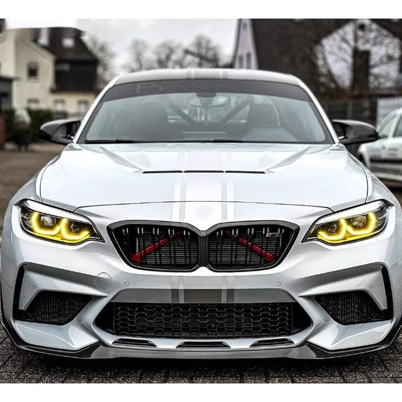 Applicable To BMW 2 Series M2C Lemon Yellow Golden Eye Belt Aluminum Parts