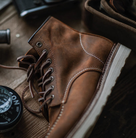 Stitching Line Heightening Martin Boots Cotton Snow