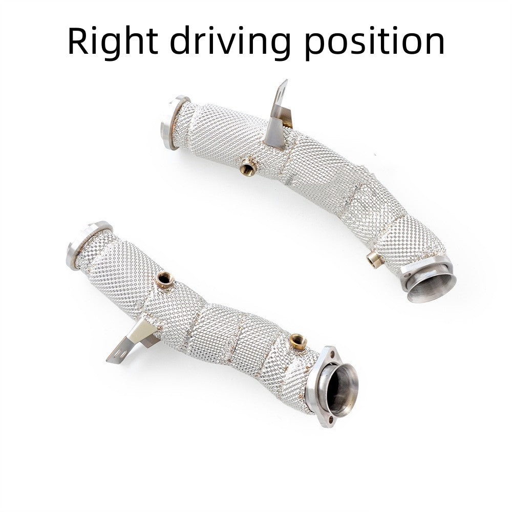 Stainless Steel Free-flowing Downpipe With Heat Insulation Layer