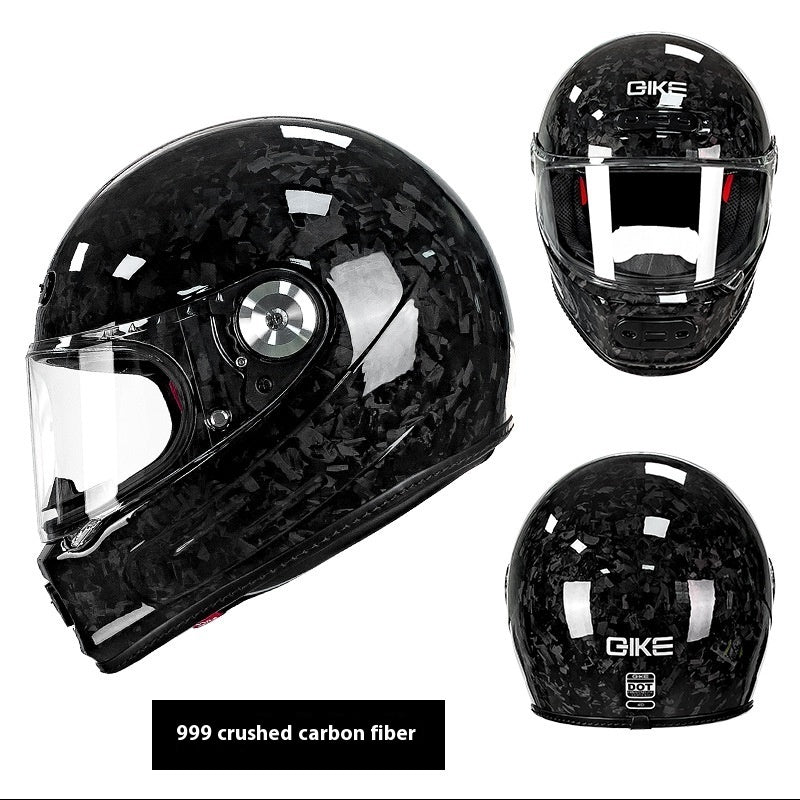 Simplified Household Thick Protective Carbon Fiber Helmet