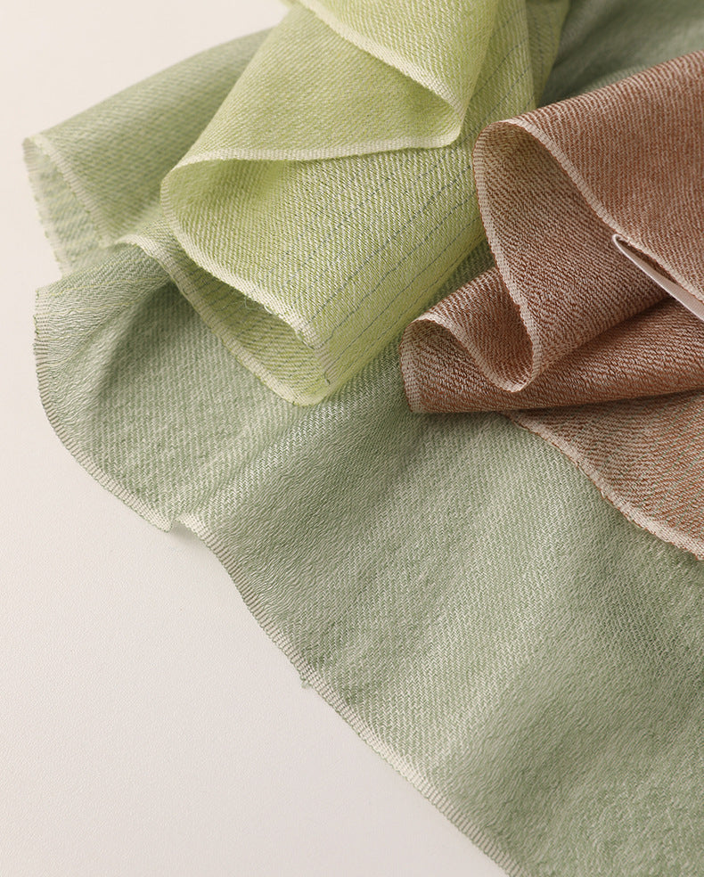 Gradient Color Matching Sunscreen Long Shawl In Stock