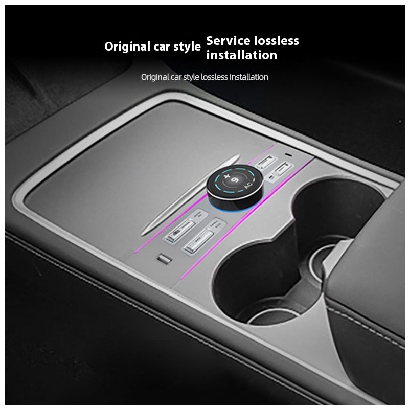 Model3Y Car Modification Multifunctional LCD Intelligent Control Expansion Dock