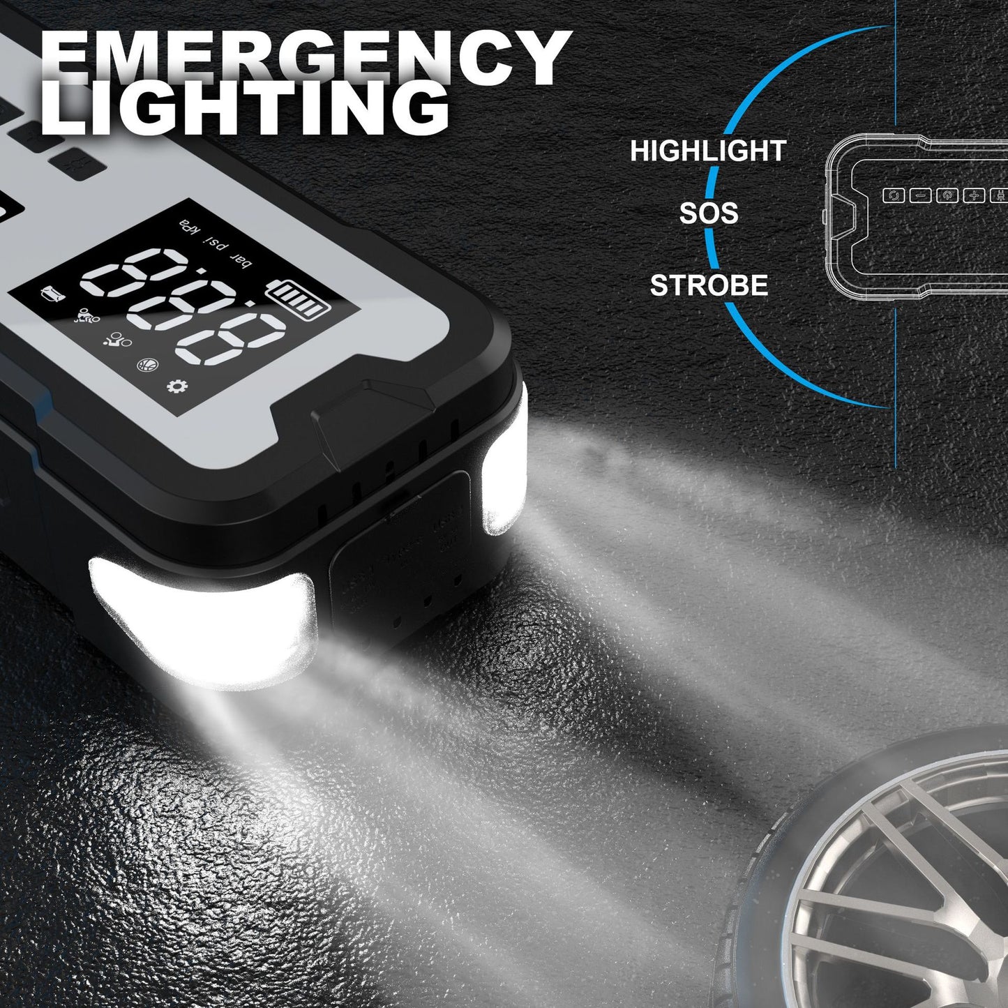 Automobile Emergency Start Power Source Artifact