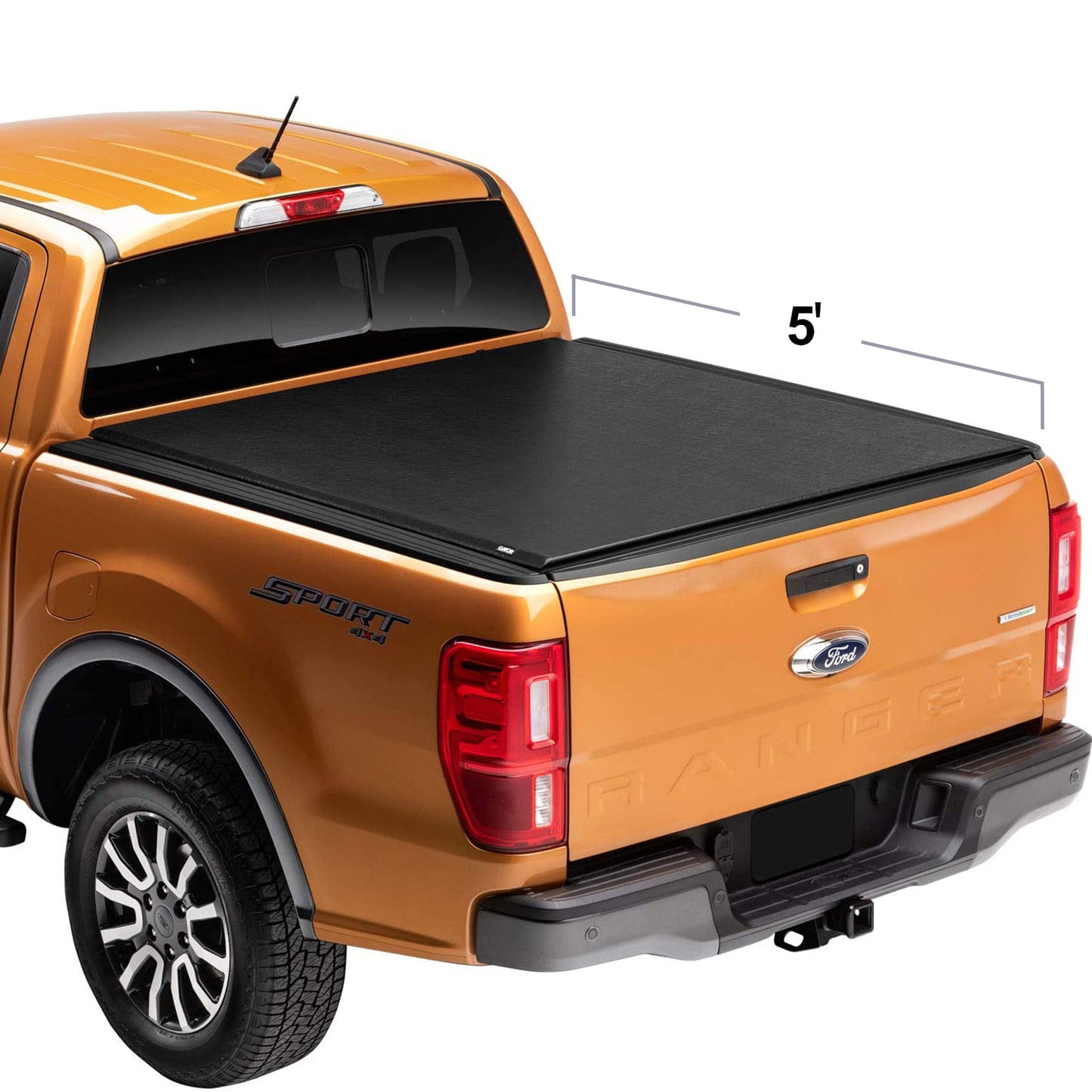 Suitable For Ford RangerF150 Soft Roll Pickup Truck Modified Rear Box Pickup Truck Rear Roller Shutter Cover