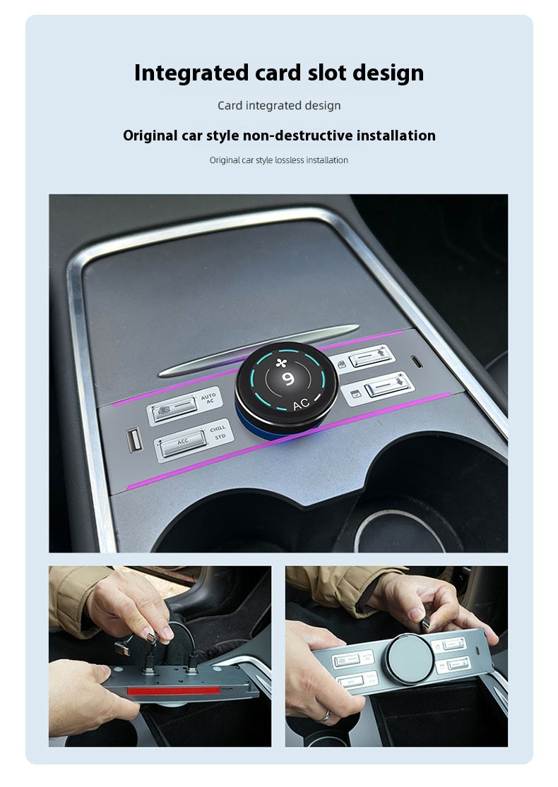 Model3Y Car Modification Multifunctional LCD Intelligent Control Expansion Dock