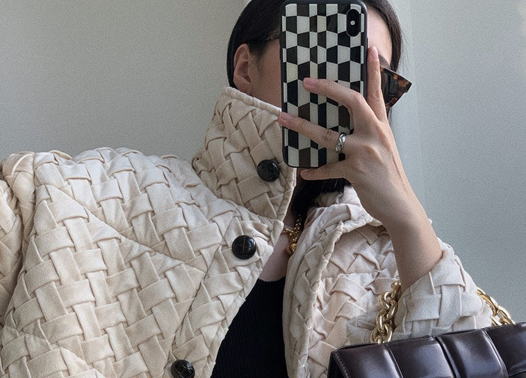 Fashionable Temperament Stand-collar Short Padded Jacket Women