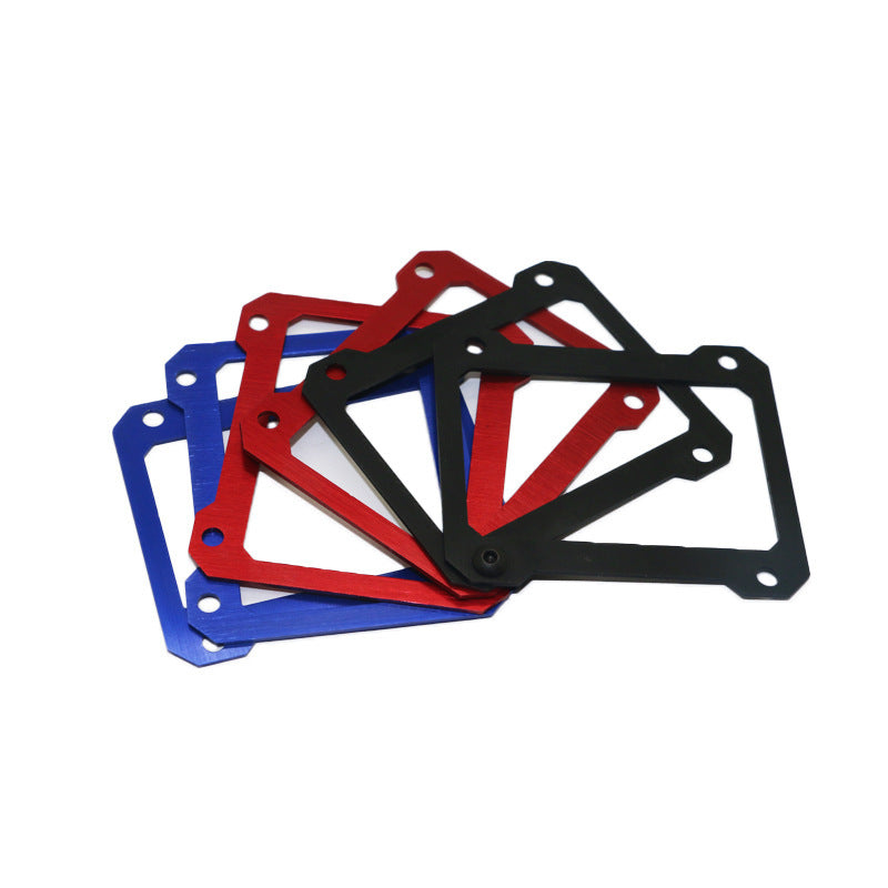 Illuminated three-color 1.75/2 inch reflector