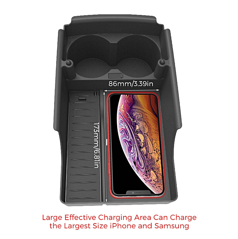 Model S X car wireless charger